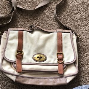 Fossil Canvas Messenger Bag from circa 2011